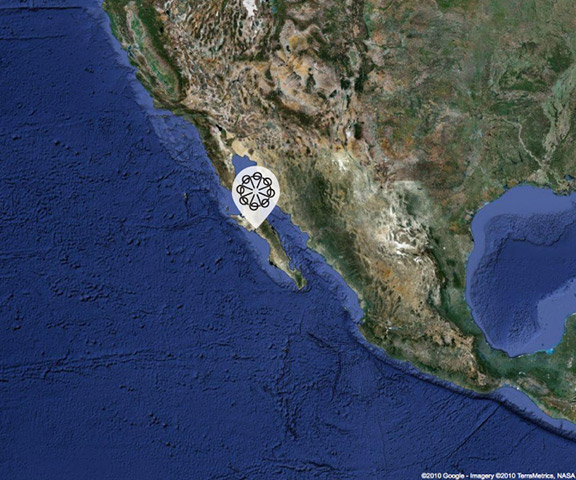 Google Map of Laguna San Ignacio